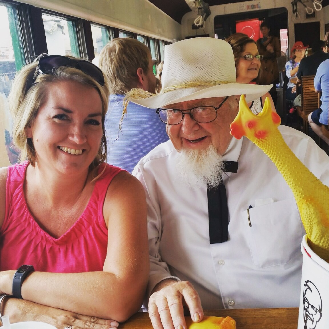 The Day I Squeezed Colonel Sanders